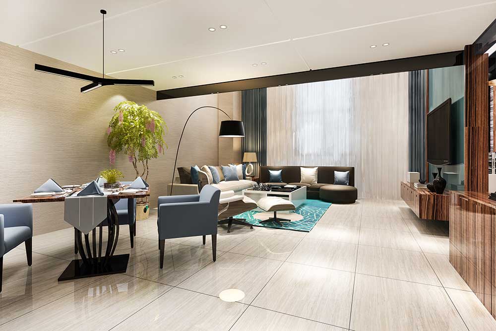 Planned amenities and retail atrium at Vegas Group Sector 22